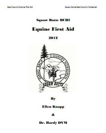 Equine First Aid Manual